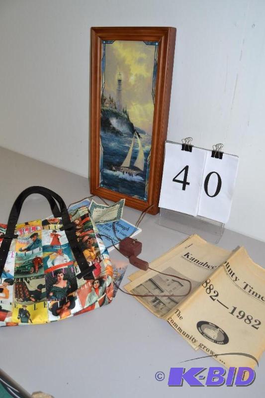 lot 40 image: Thomas Kinkades - guiding light