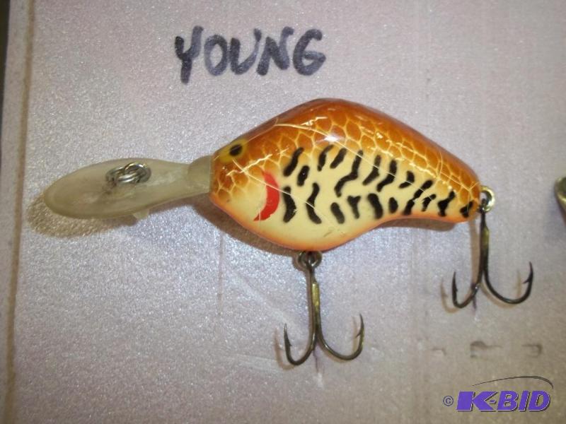 lot 103 image: Vintage Young lure see photos for size and mo...