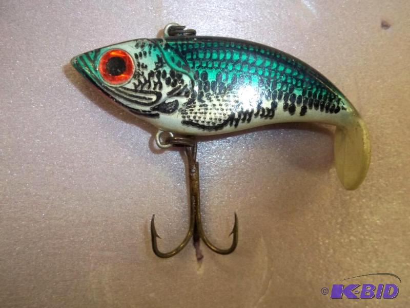 lot 118 image: Vintage Bass lure see photos for size and mor...