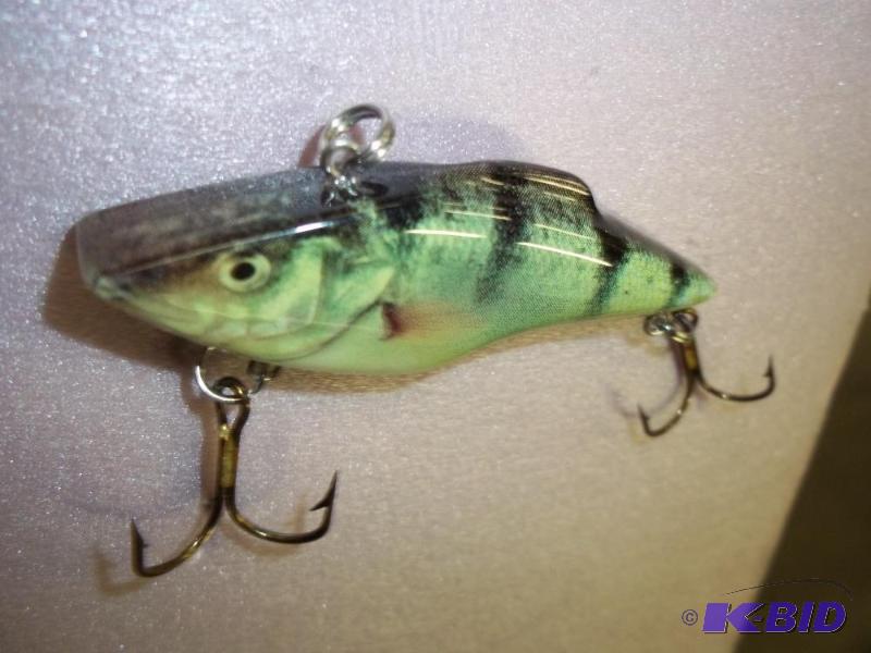 lot 119 image: Vintage Perch lure see photos for size and mo...