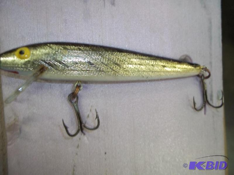 lot 139 image: Vintage Rapala lure see photos for size and m...