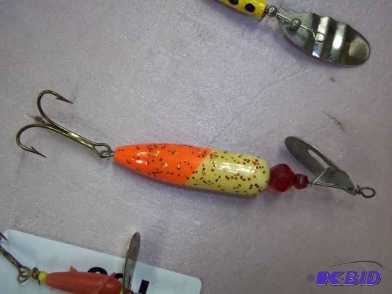 lot 170 image: Vintage Spinner lure see photos for size and ...