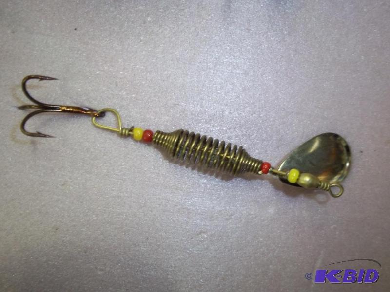 lot 177 image: Vintage Spinner lure see photos for size and ...