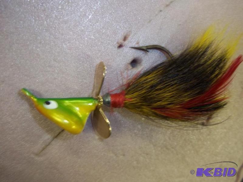 lot 178 image: Vintage Jig lure see photos for size and more...