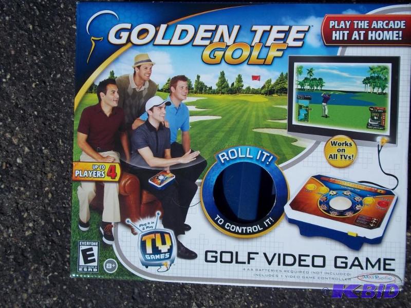 lot 188 image: Golden Tee Golf Video Game in box...