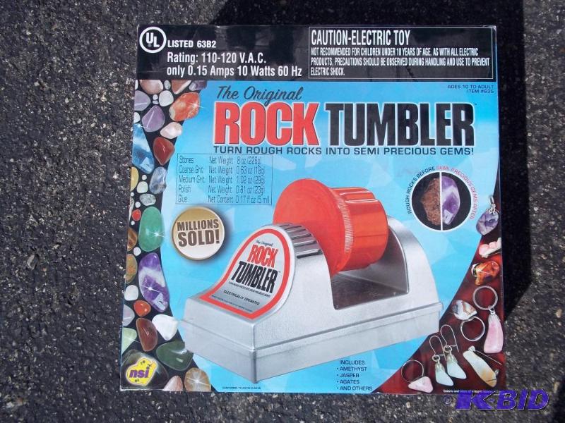 lot 189 image: Rock Tumbler with box...