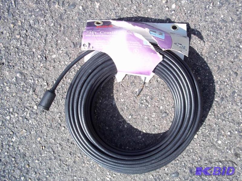 lot 193 image: New 75 Coaxial Cable...