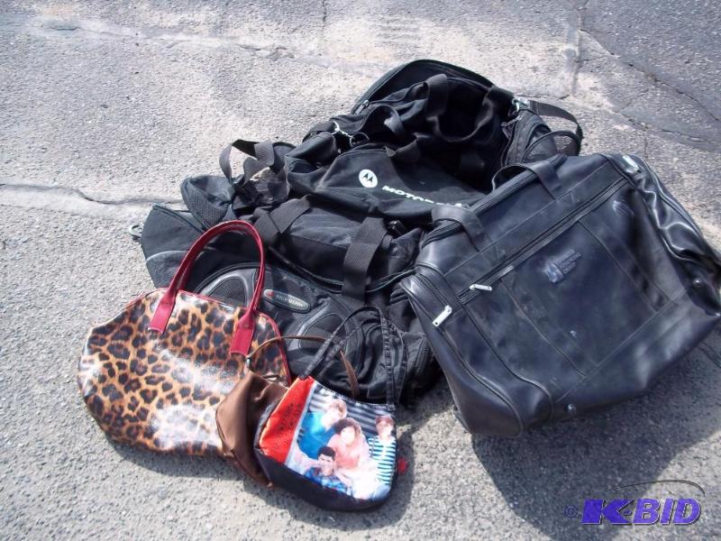 lot 211 image: Duffel bags and purses...