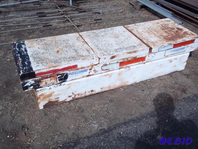 lot 216 image: Truck Tool Box, 62 34" wide...