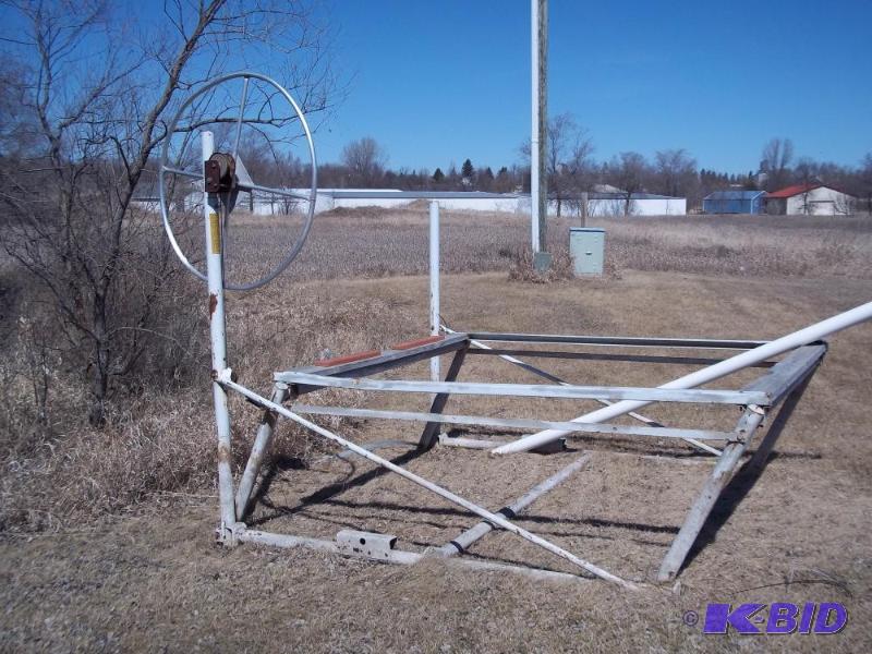 lot 226 image: Steel Shore Station boat lift 82" wide...