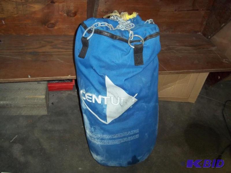 lot 232 image: Century punching bag...