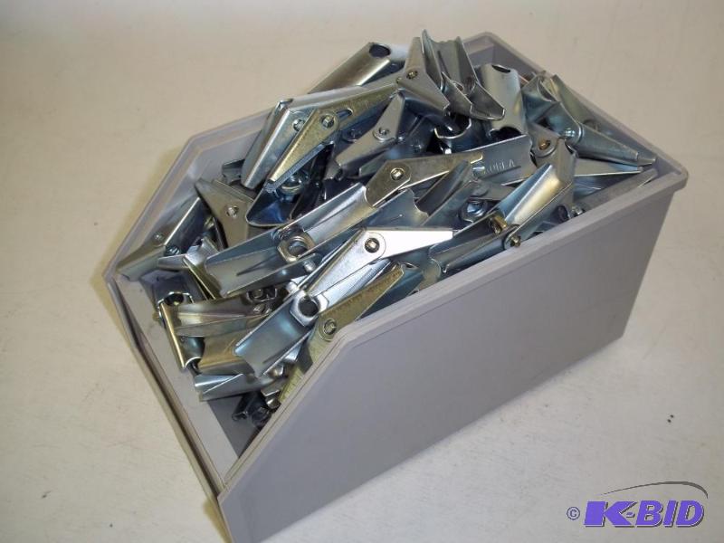 lot 236 image: Bin of new Wall clips...