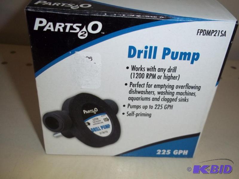 lot 255 image: New Drill pump...