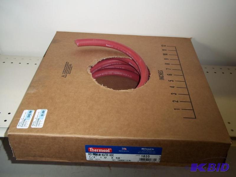 lot 267 image: New 12" Red Premium heater hose...