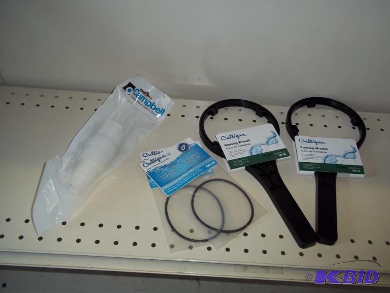 lot 278 image: Culligan housing wrench with 0 rings and Camp...
