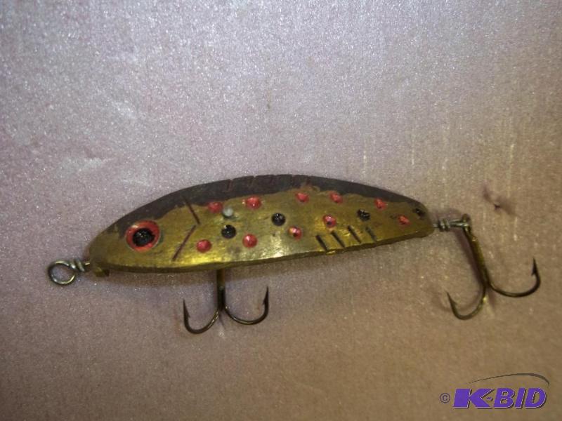 lot 94 image: Vintage Flash  Spoon lure see photos for siz...