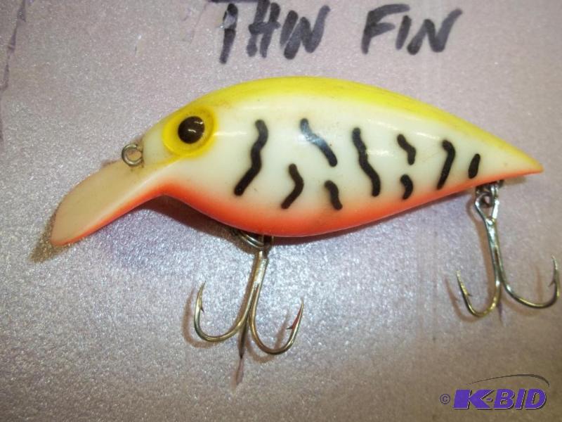 lot 99 image: Vintage Thin Fin lure see photos for size and...