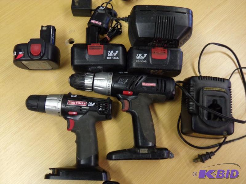 Craftsman Power drills