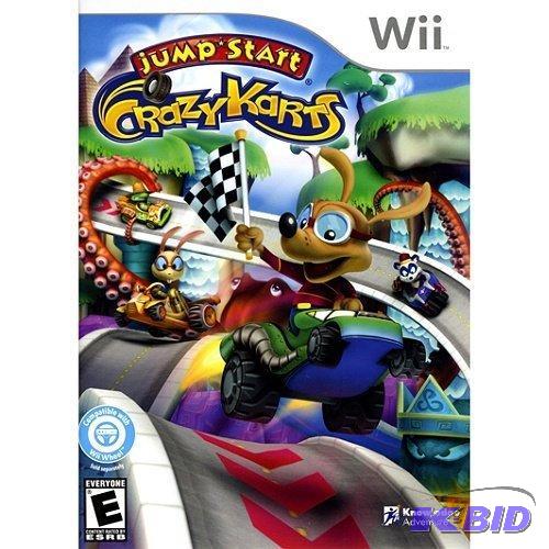New Wii Jump Start Crazy Kart Video Game MSRP...