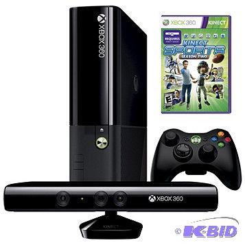 New XBOX 360 250GB Kinect Bundle MSRP $449.99...