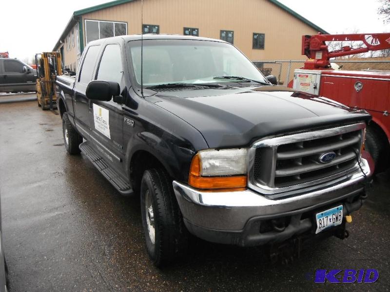 1999 Ford F250 XLT Super Duty Quad Cab Pick up 7.3L Turbo Diesel,  Four Wheel Drive