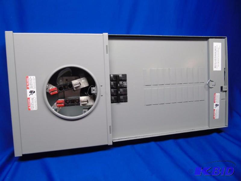 Siemens 200A Meter Load Center Outdoor Combination