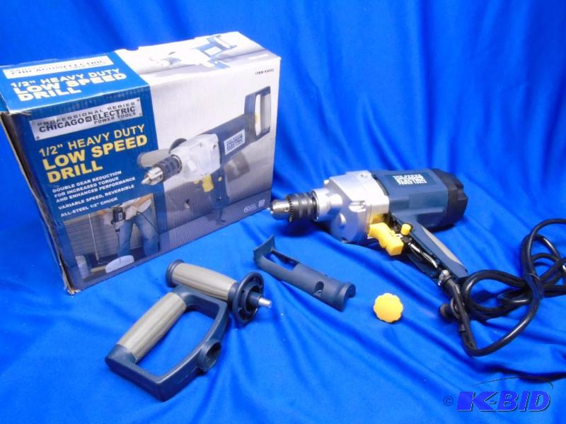 12 Low Speed Drill