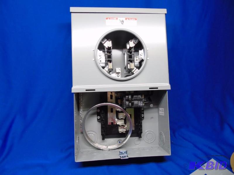Siemens 100A Meter Load Center Combination Outdoor
