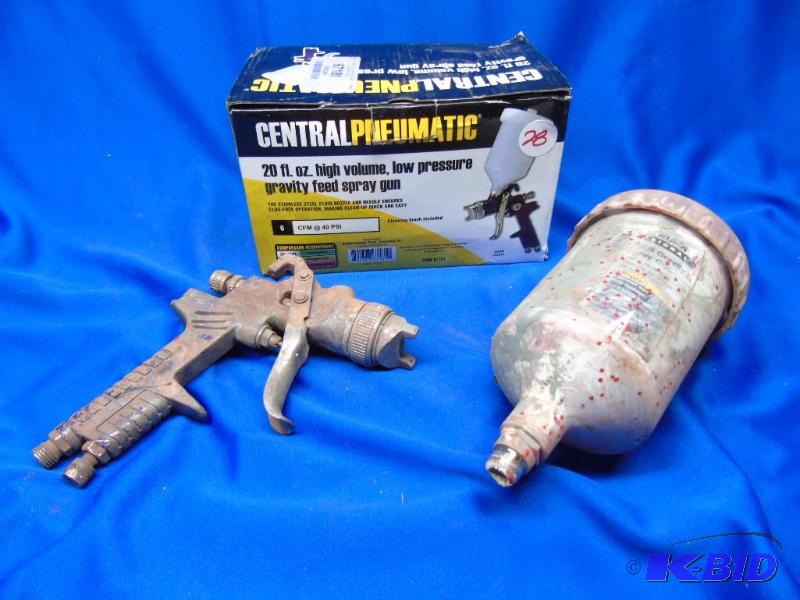 20 fl. oz. HVLP Gravity Feed Air Spray Gun