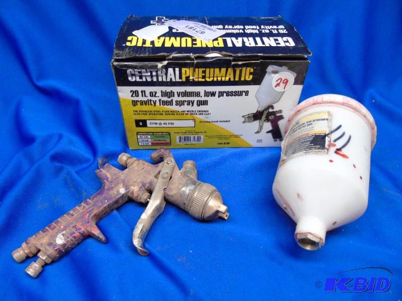20 fl. oz. HVLP Gravity Feed Air Spray Gun