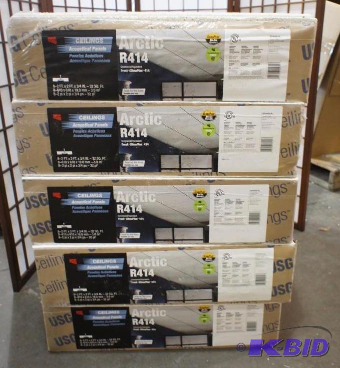 New Usg Ceiling Tiles 2 X2 Arctic R414 32 Usg