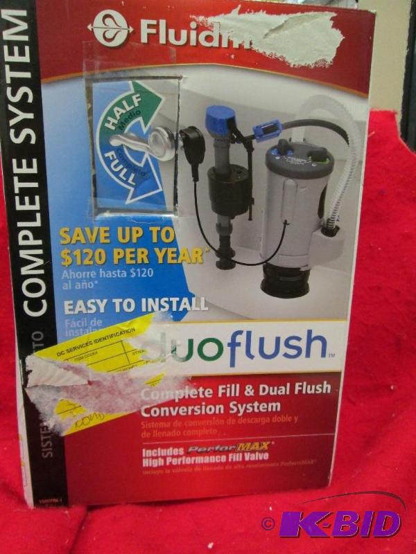 lot 145 image: Fluid masters prefer max fill valve the quie...