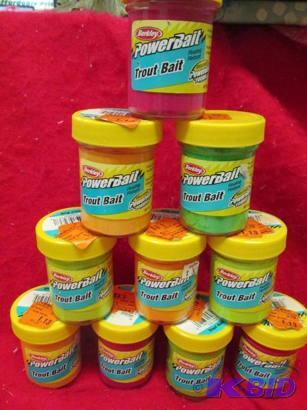 lot 149 image: Qty 10 Berkely Power Bait Trout bait floating...