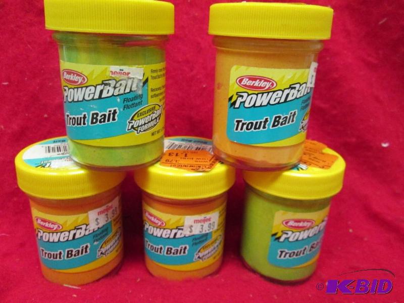 lot 150 image: Qty 5 Berkely Power Bait Trout bait floating ...