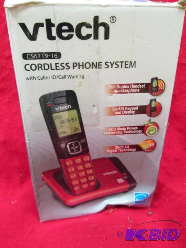 lot 178 image: Vetch CS6719-16 Cordless phone system with ca...