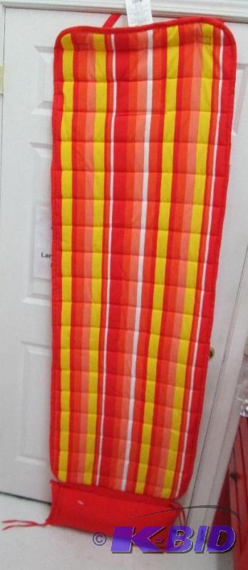 lot 18 image: rolled mat with pillow for lounge chair or be...