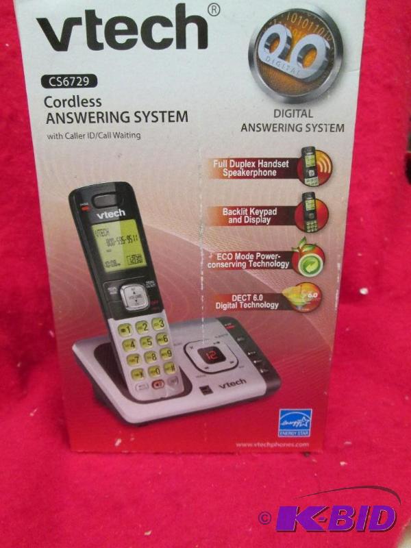 lot 180 image: Vetch CS679 Cordless answering system with ca...
