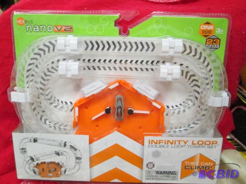 lot 185 image: Hex Nano V2 Infinity loop double loop tower s...