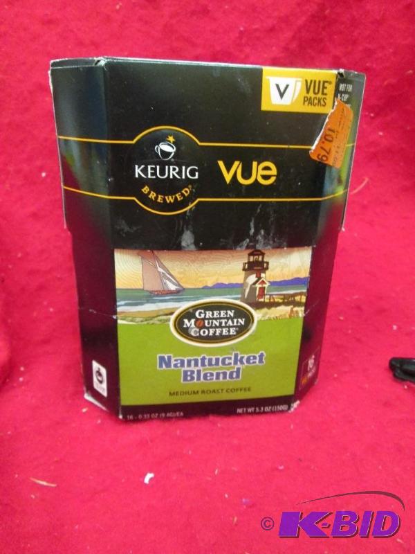 lot 216 image: Keurig brewed Vue Green mountain coffee Natuc...