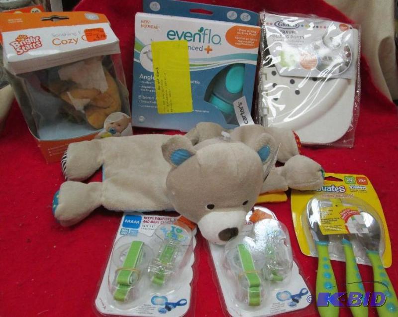lot 223 image: Bright starts soothing essentials cozy coos, ...
