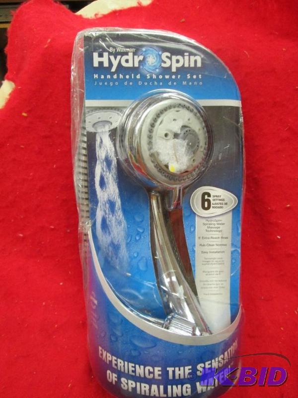lot 234 image: Hydrspin handheld shower set...