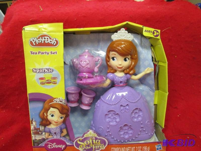 lot 248 image: Play-Doh Tea party set Disney Sofia the First...