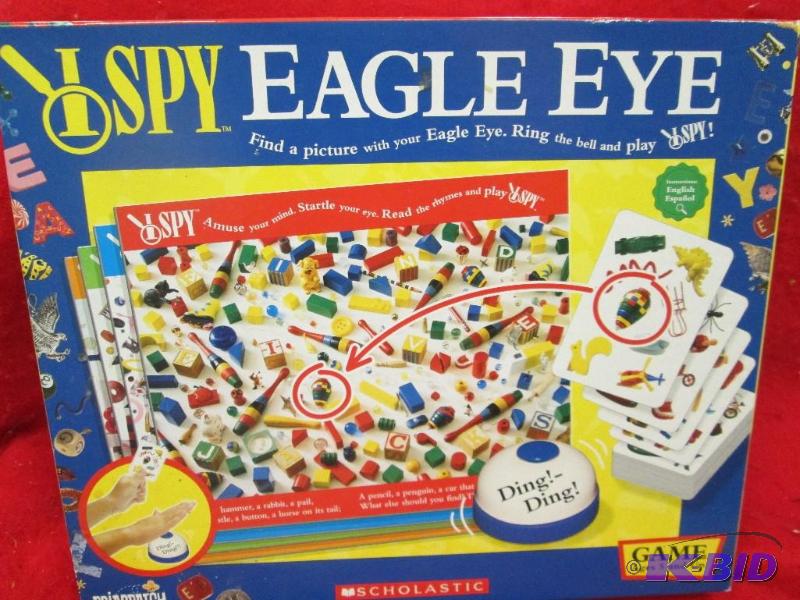 lot 255 image: I spy eagle eye game...