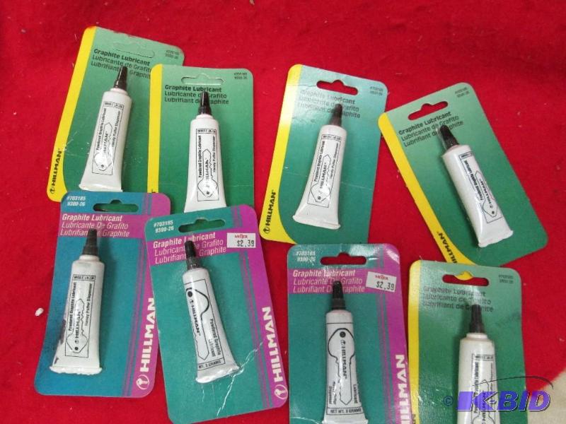 lot 298 image: Qty 8 Graphite Lubricant...