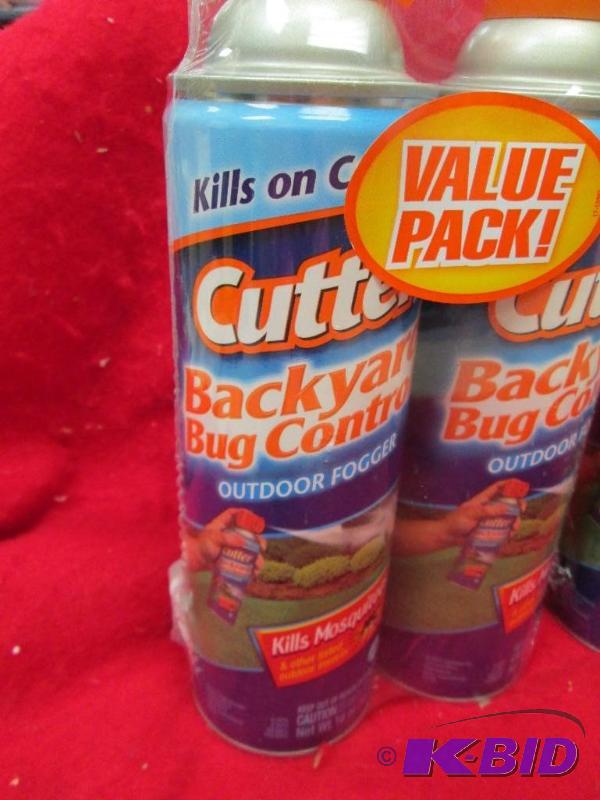 lot 34 image: Qty 4 cans 16 oz. Cutter Backyard Bug Control...