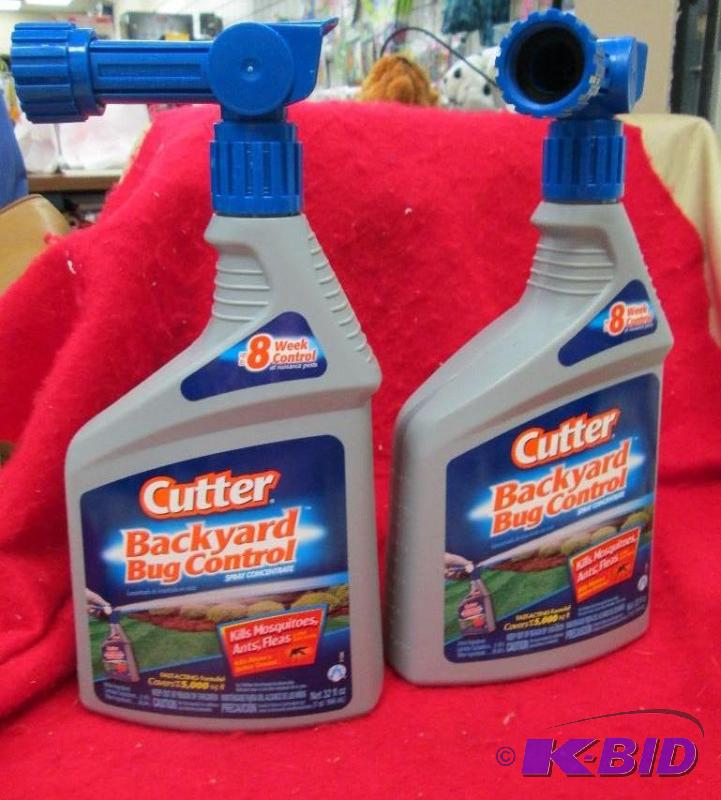 lot 42 image: Qty 2 Cutter Backyard bug control spray conce...
