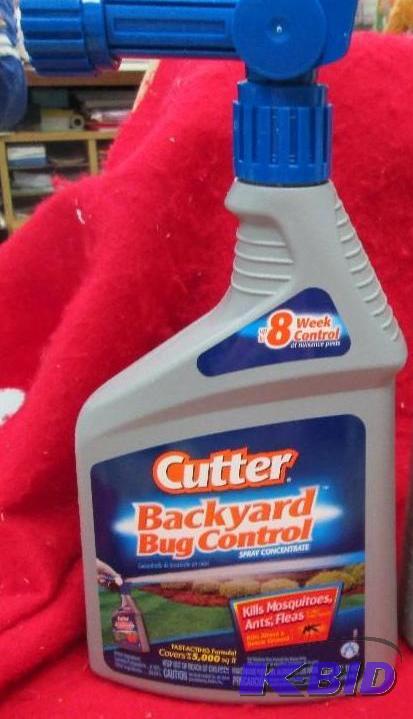 Qty 1 Cutter Backyard Bug Control Spray Conce New Overstock Inventory Quality Checked Store Returns K Bid