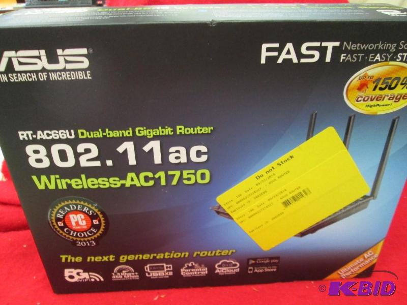 lot 52 image: Asus in search of incredible RT-AC66U...