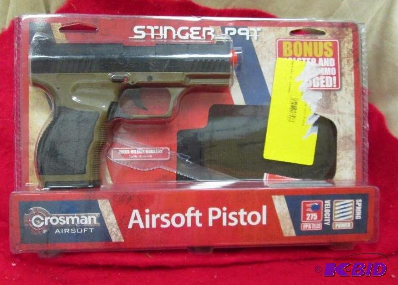 lot 62 image: Crossman airsoft pistol...