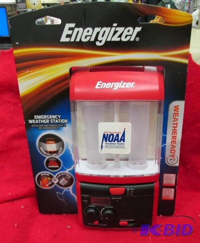 lot 90 image: Energizer emergency weather station room fill...
